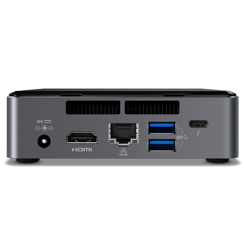 英特尔(Intel)NUC迷你电脑主机 内置酷睿i5-7260U 锐炬Plus640显卡 NUC7I5BNKL)