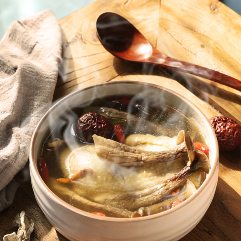 绿帝 鹿茸菇100g 菌菇 鹿茸菌 煲汤炖汤 南北干货高清大图