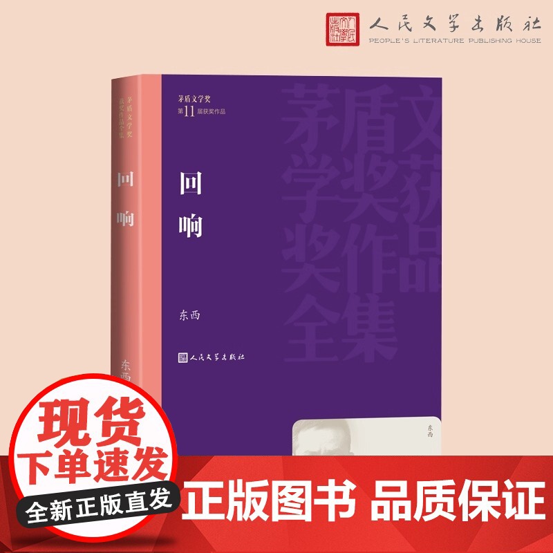 回响 茅盾文学奖获奖作品全集 东西最新长篇小说余华冯小刚陈建斌倾情 第11届茅盾文学奖获奖作品 人民文学出版社正版书籍高清大图