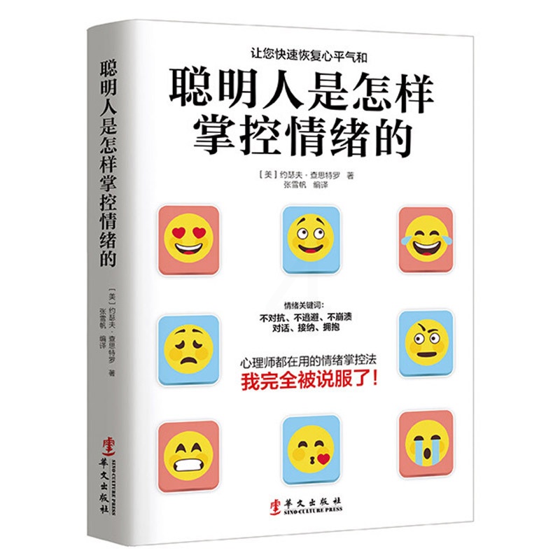 [正版]聪明人是怎样掌控情绪的 约瑟夫查思特罗 摆脱身心不安的对症疗法控制负面情绪不被情绪勒索 日常情绪调节指南书心理自高清大图