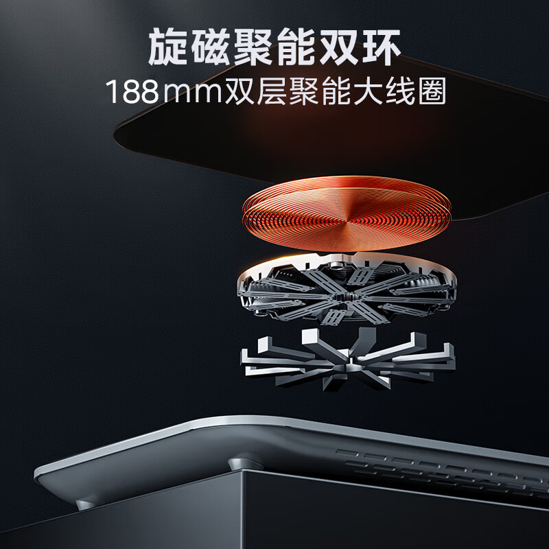 美的(Midea)电磁炉 家用大功率 2200W恒匀火加热 电磁灶 持续小火低音超薄 C22-Micca705高清大图
