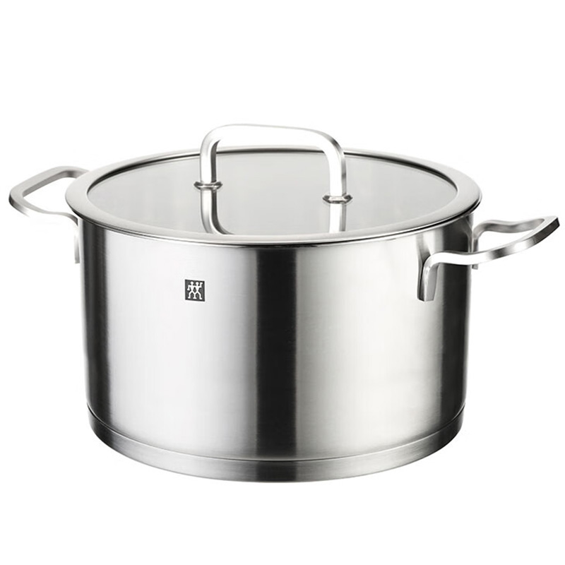 双立人汤锅24cm加厚不锈钢双层双耳烧锅66603-240-922