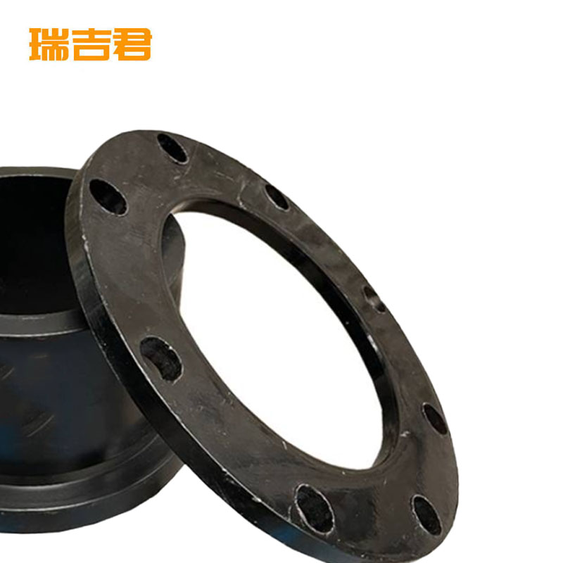 瑞吉君 PE电热熔法兰根带法兰盘 DN110 个高清大图