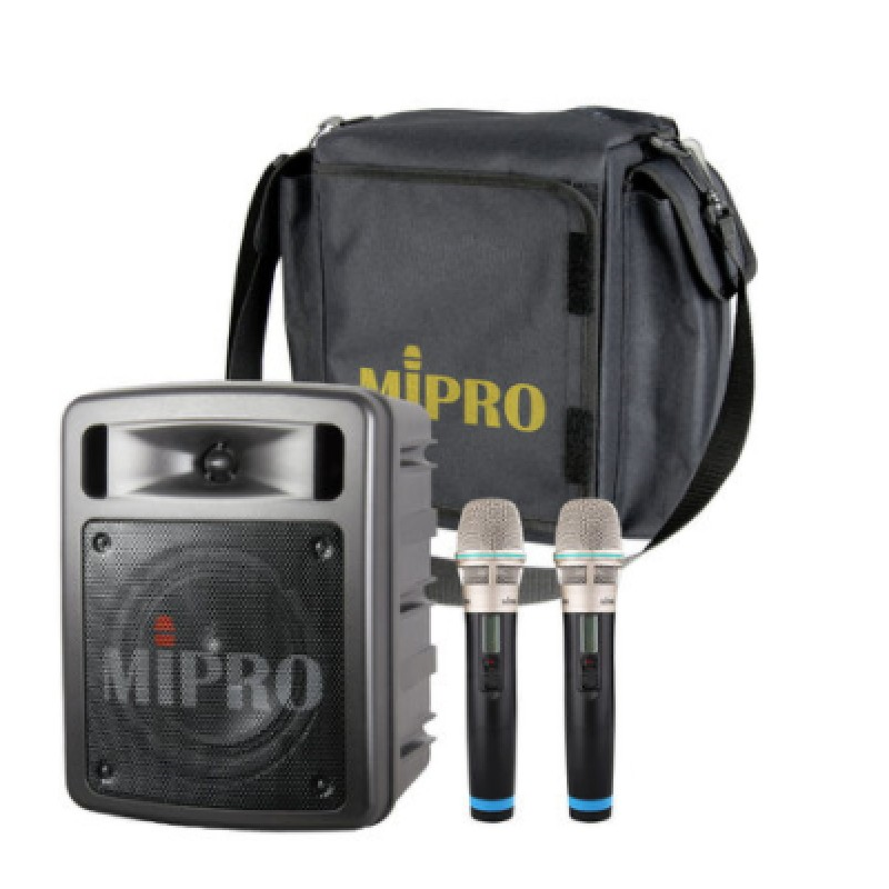 咪宝mipro MA-303DB 扩音器手持喊话器教学专用便携式无线蓝牙插卡音响