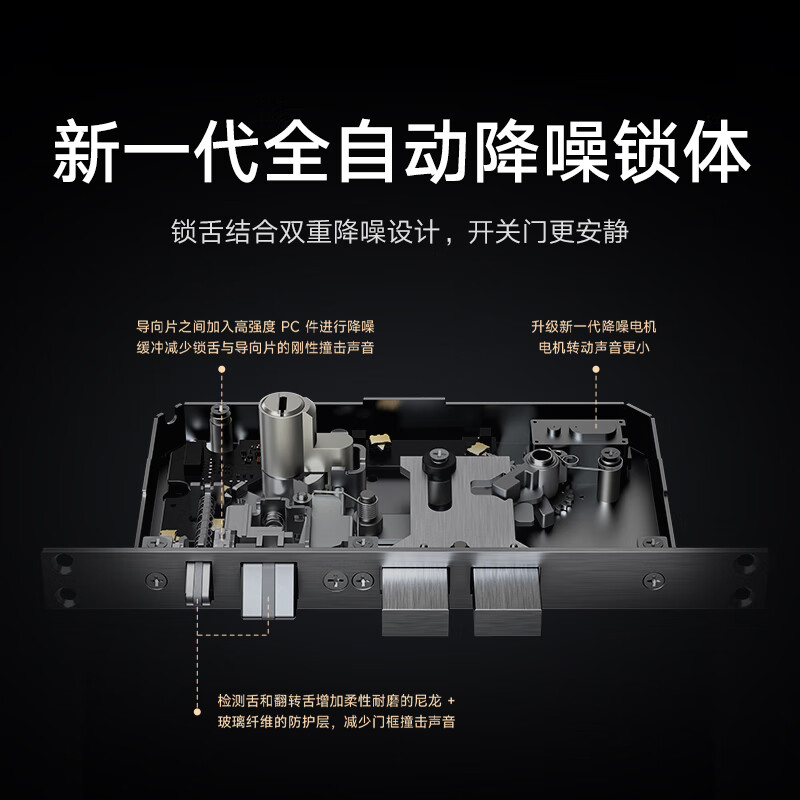 小米(MI)智能门锁M20大屏猫眼版 米家推拉式全自动指纹锁智能锁可视电子锁密码锁防盗门家用高清大图