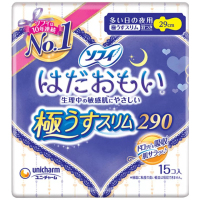 Unicharm 尤妮佳 苏菲 温柔肌夜用护翼 卫生巾 360mm*12片装