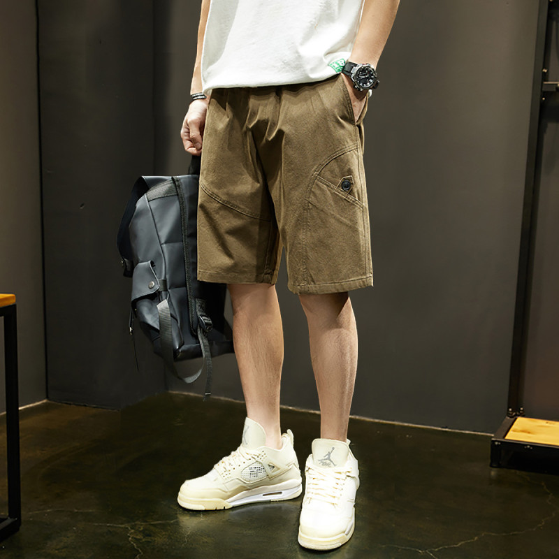 [2.5折价67元]唐狮短裤男夏季工装裤男男裤夏季薄款裤子男休闲裤五分裤夏季裤子