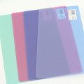 得力(deli)9349 垫板A4写字板书写垫板学生文具0.6mm厚 颜色随机 10块装