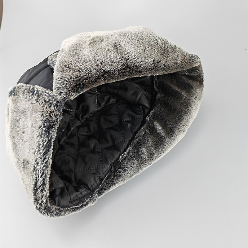 鸽护 雷锋帽 GH24QDK-黑色 顶高清大图