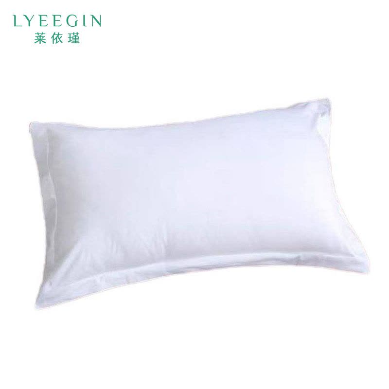 莱依瑾 LYEEGIN 白色贡缎枕套 58*88cm 套图片