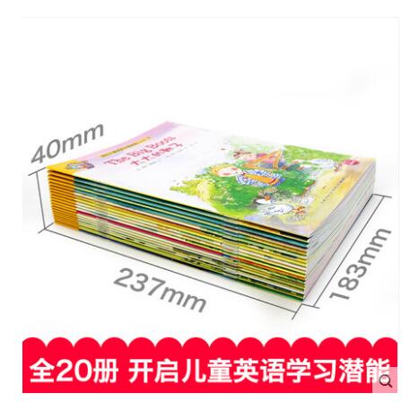 [醉染正版]培生儿童英语分级阅读Level3全套20册5张光盘40张单词卡 儿童英语学习启蒙 一二年级小学生英文绘本故事高清大图