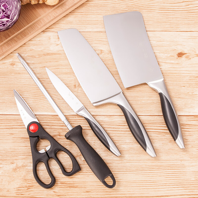张小泉厨房套刀六件套N5497高清大图