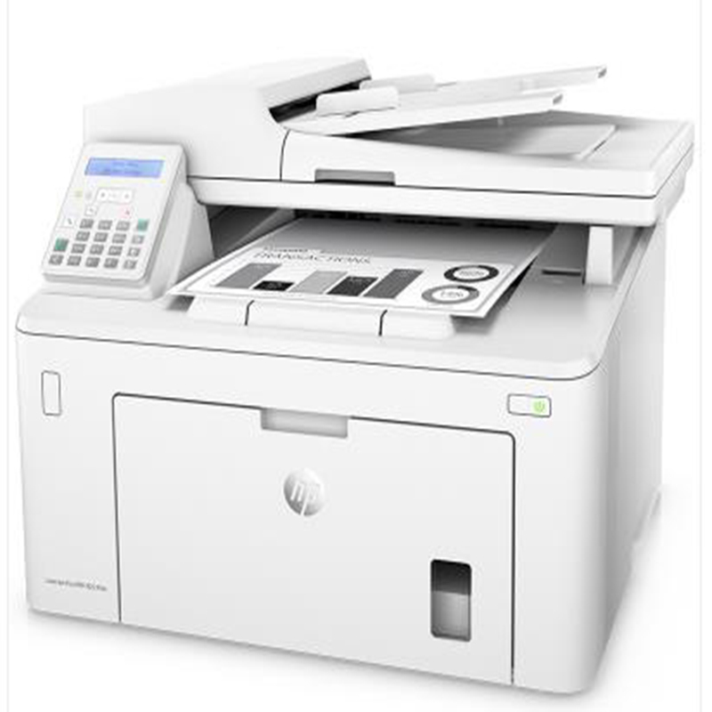 惠普(HP) MFP M227fdn 激光多功能一体机 自动双面打印 (打印 复印 扫描 传真)1年原厂保修