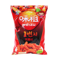 九日牌炒年糕条甜辣味(红)100g/袋