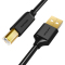 [苏宁自营]胜为(shengwei)US-1015 1.5米/根 USB2.0 打印机数据线 黑色