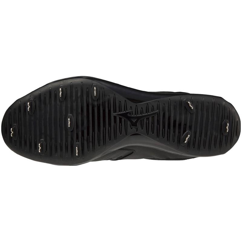 美津浓(Mizuno)棒球鞋男士专业防滑透气速投设计耐磨户外训练鞋高清大图