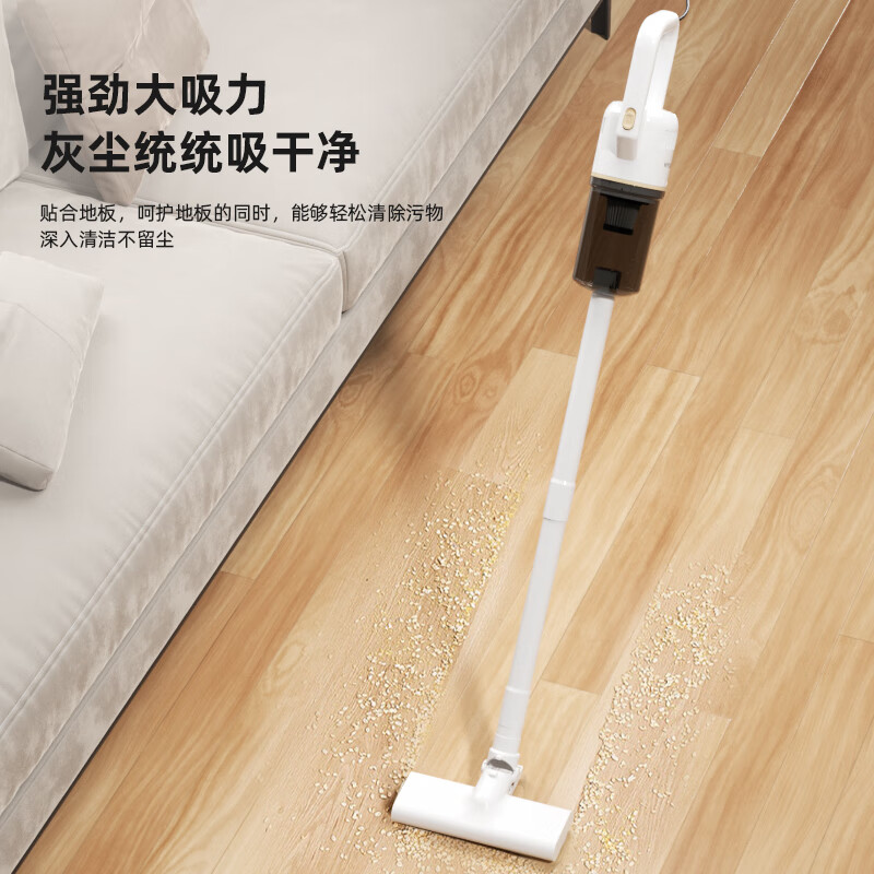 HYUNDAI强力无线吸尘器 HV1000 大吸力轻便设计 静音高效家用清洁神器高清大图