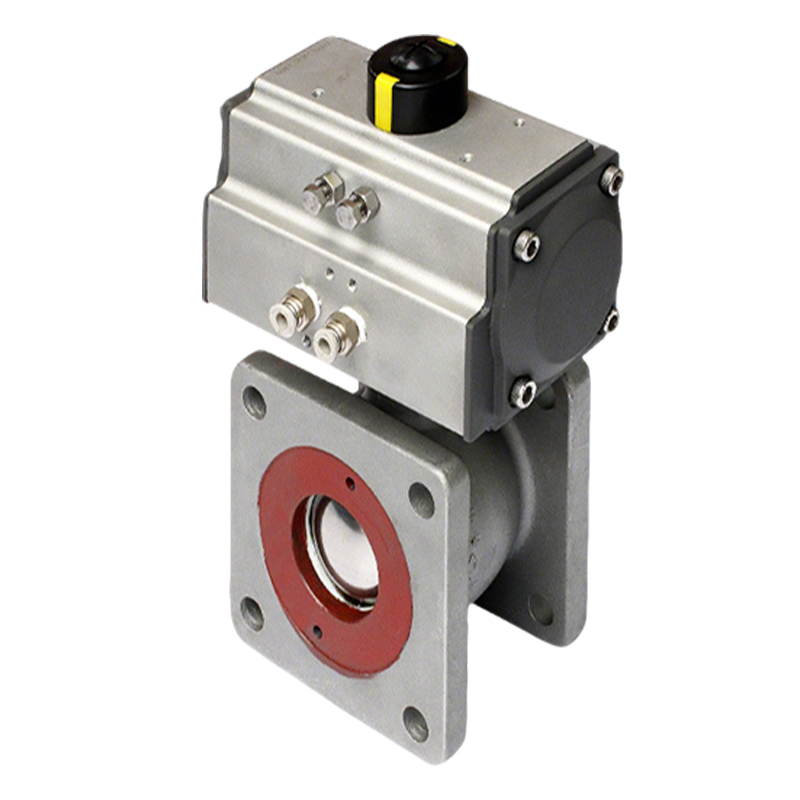 卡西斯顿 气控球阀 铝合金DN100 个高清大图