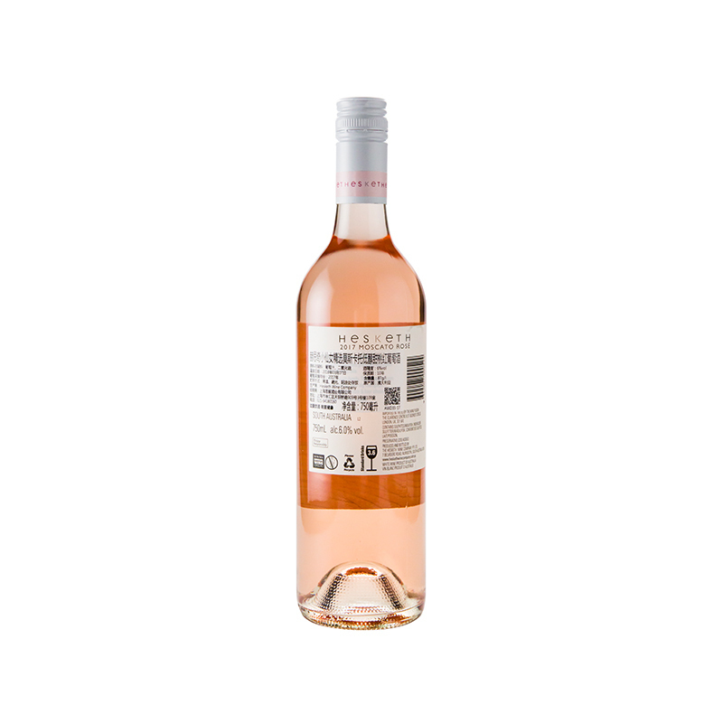 Hesketh赫思奇小仙女精选莫斯卡托低醇甜桃干红葡萄酒 750ml