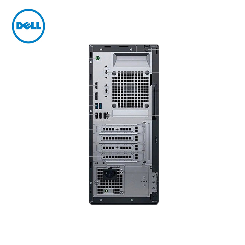 戴尔OptiPlex3060 Tower 230650,I3-8100 4GB 1TB 集显 19.5英寸 DOS
