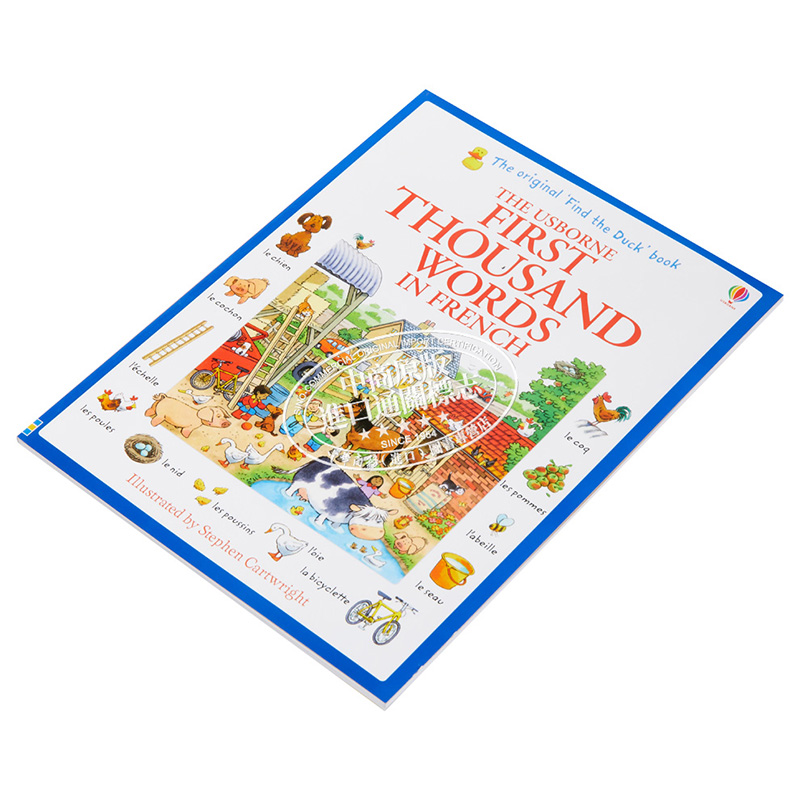 [正版]看图识1000法语单词 英法双语 First Thousand Words in French Heather高清大图