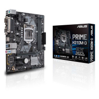 华硕（ASUS）PRIME H310M-D R2.0大师系列 主板（Intel H310/LGA 1151）