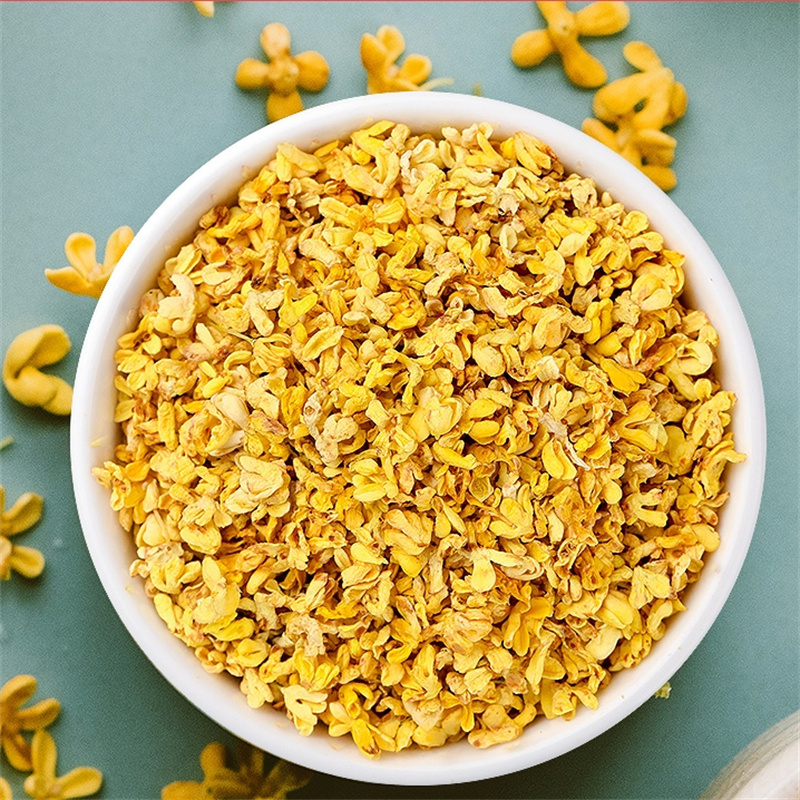 桂花新鲜桂花干花干桂花茶花茶叶食用金桂新花泡茶非特级烘焙高清大图