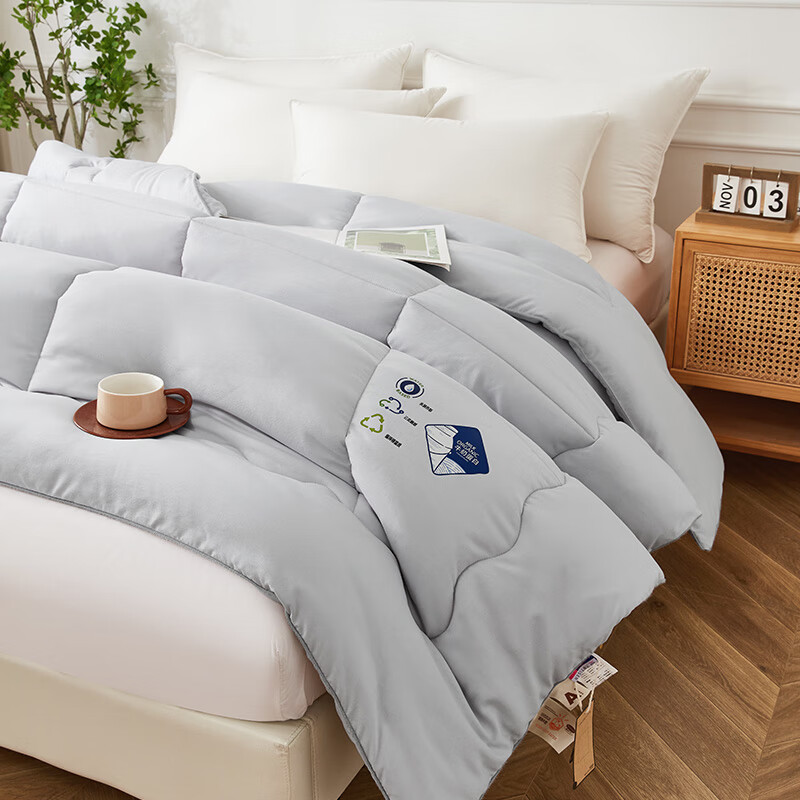 天琴牛奶蛋白被(浅灰)TQ-B119 200*230cm(单位:套)高清大图