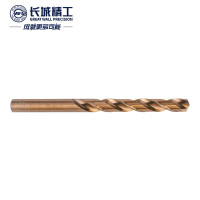 长城精工 高速钢麻花钻头含钴麻花钻手电钻头电钻合金打孔10个装5.0 672050