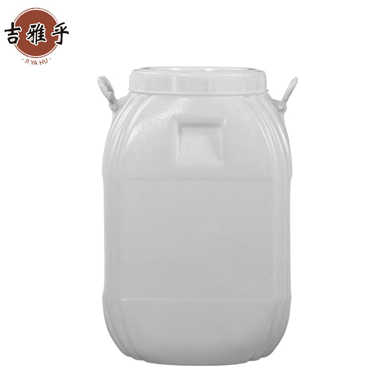 吉雅乎 发酵桶 食品级塑料桶 储水桶带盖 50L加厚 /个