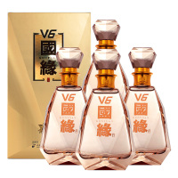 今世缘 白酒 国缘V6 幽雅醇厚 49度 500ml 单瓶装