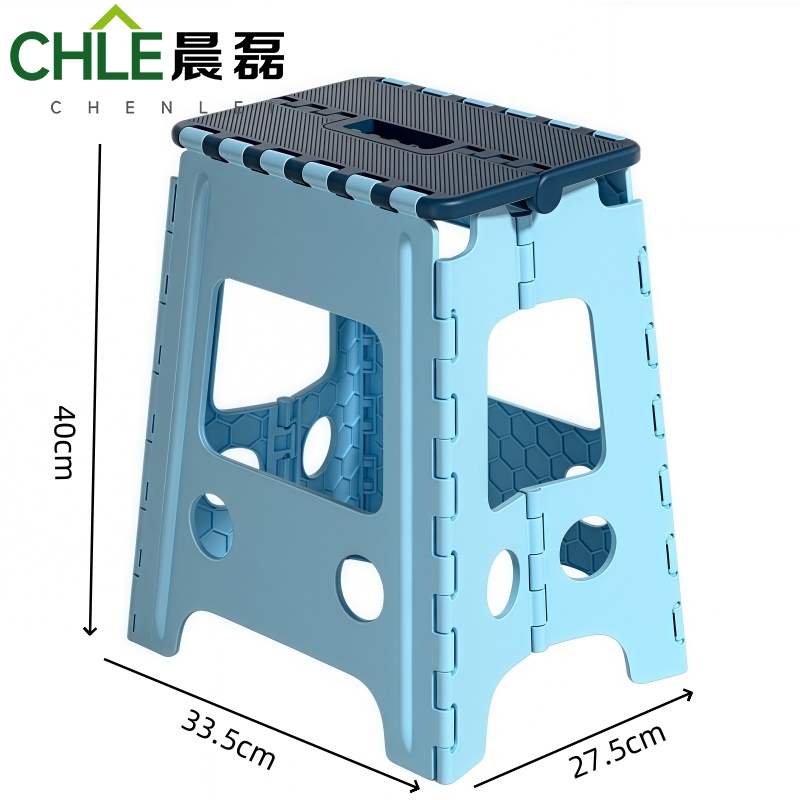 晨磊 折叠凳 33.5*27.5*40cm(蓝色) 个高清大图