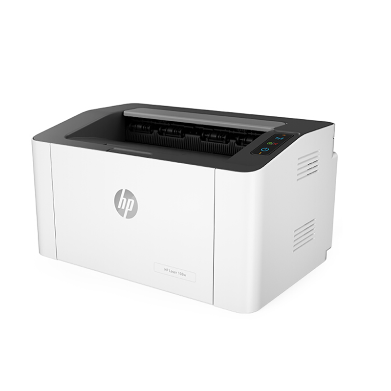 惠普hplaser108w黑白激光打印机a4手动双面打印内置wifi