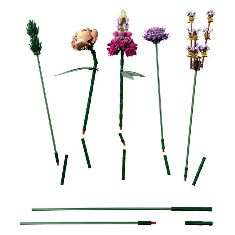 [全球购]LEGO乐高 花束花朵插花手工花工艺摆件益智积木玩具18+ 10280