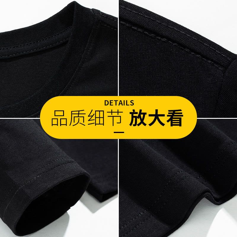 真维斯女t恤长袖纯棉打底衫宽松原宿风春秋季学生印花打底衫上衣图片