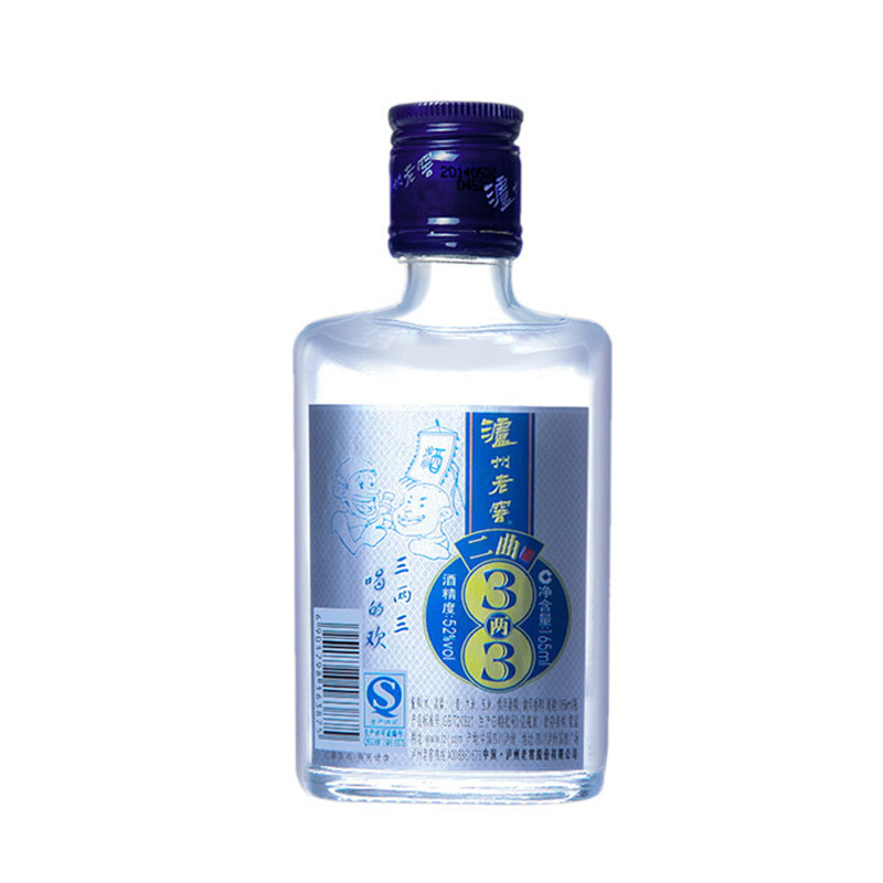 泸州老窖 二曲酒 52度 165ml*16 浓香型白酒