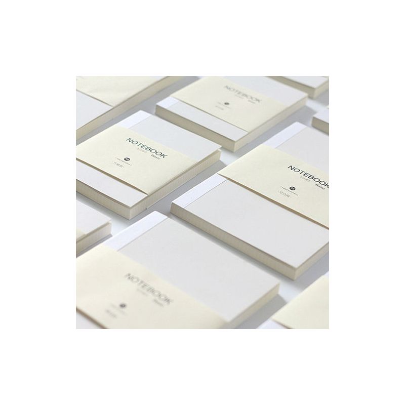 极简风 a5a6note基础手帐定页替芯 裸装笔记本子弹笔记专用手账本