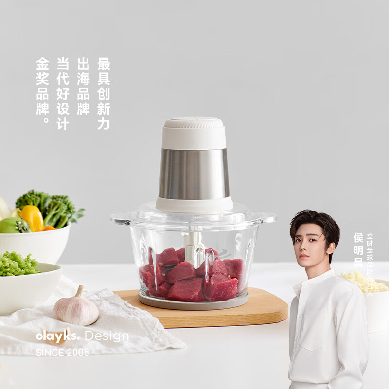 olayks立时 多功能绞肉机2L OLK-LP-21高清大图
