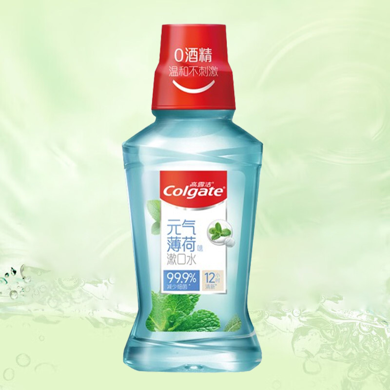 高露洁漱口水预防蛀牙持久口气清新250ml(味道随机)高清大图