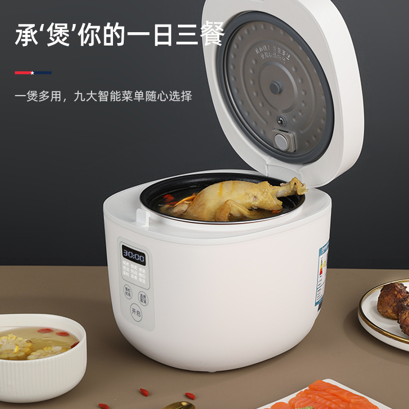 迈卡罗(Macaiiroos)MC-FB206迷你电饭煲电饭锅小家电智能小型多功能家用小容量电饭煲煮粥煲粥蒸饭迷你锅