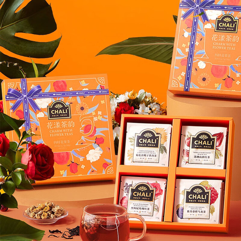 ChaLi茶叶礼盒独立包装浓厚茶韵口感清新细腻顺滑62.5g高清大图