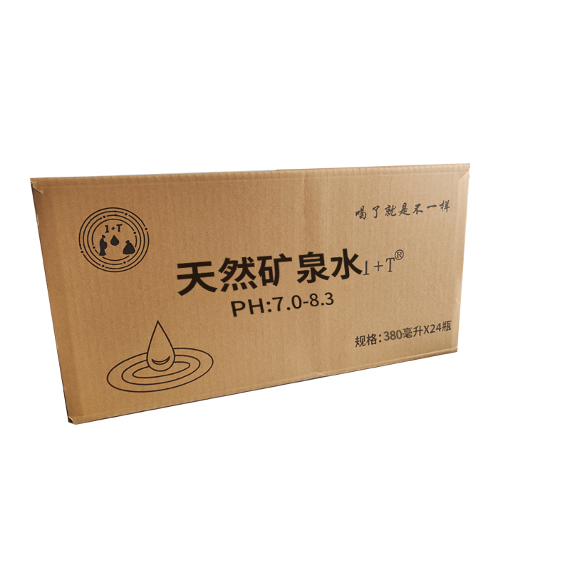 1+T 天然矿泉水 380ml*24瓶/箱高清大图