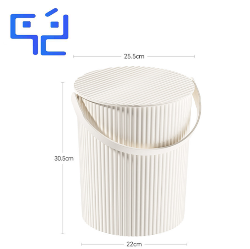 万允 塑料加厚水桶 大号 有盖/个(大号 有盖)高清大图