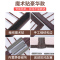 魔术贴防蚊帘磁性纱夏季纱窗防蝇家用隔断自吸磁铁对吸 咖啡条纹(加宽4CM魔术贴) 宽80*高220cm