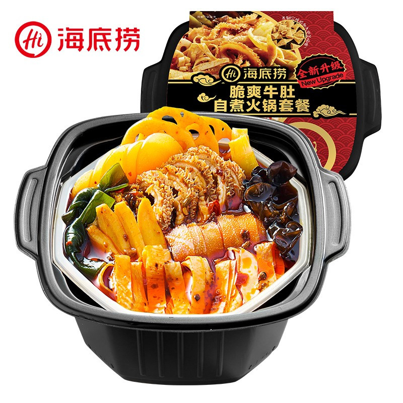 海底捞脆爽牛肚自煮火锅套餐-435g*2