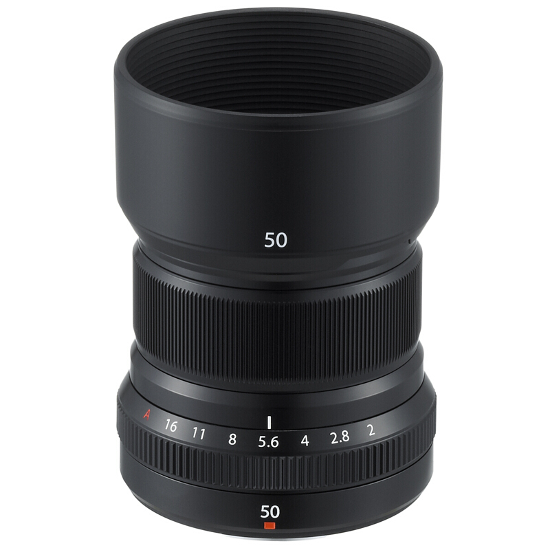 富士(FUJIFILM) XF50mmF2 R WR中长焦定焦镜头 黑色 XF微单镜头 适用于XT30/XT3/XS10