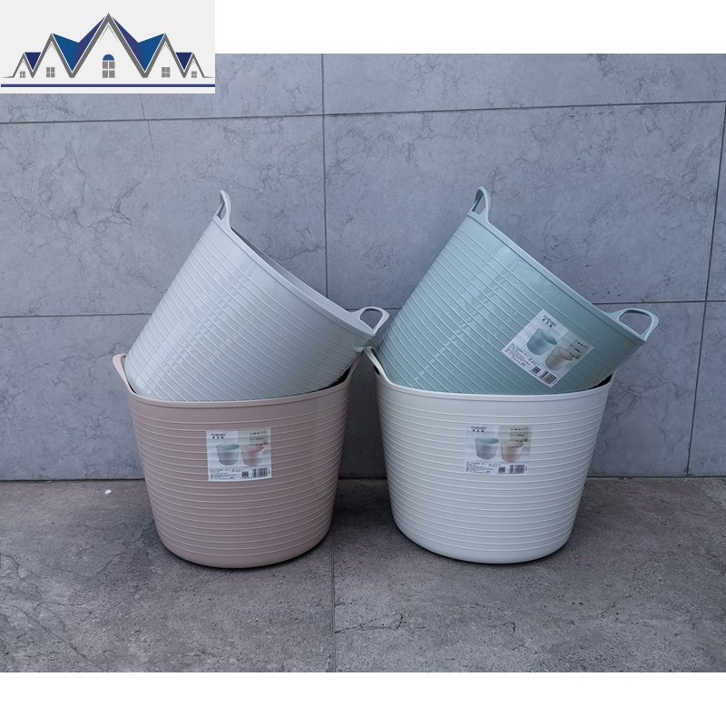 脏衣篮 塑料洗衣篮储物篮收纳篮 玩具收纳桶0040/0041 三维工匠高清大图
