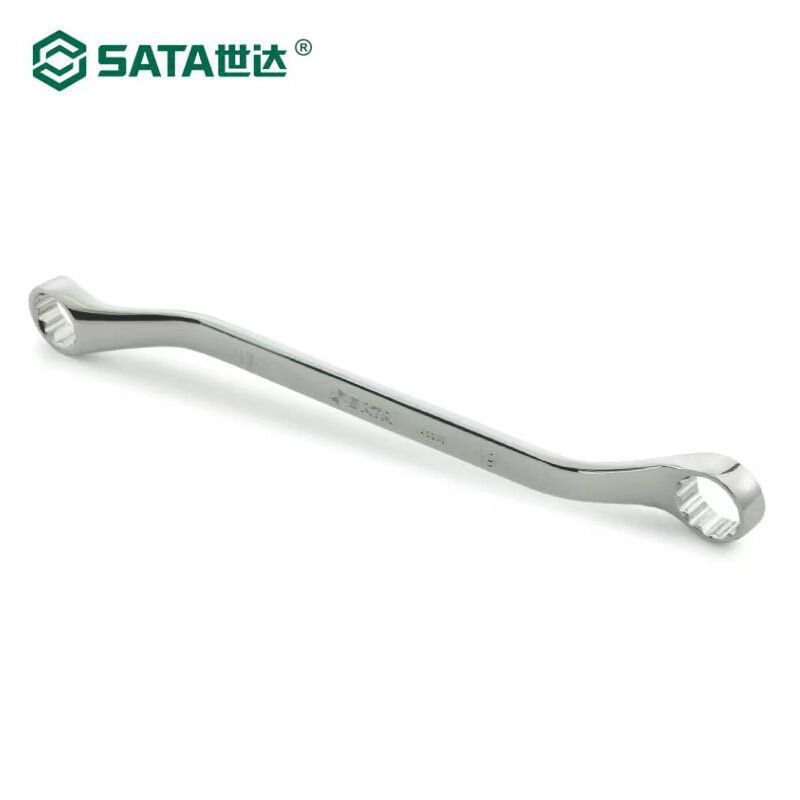 世达(SATA)42211 全抛光双梅花扳手24x27MM