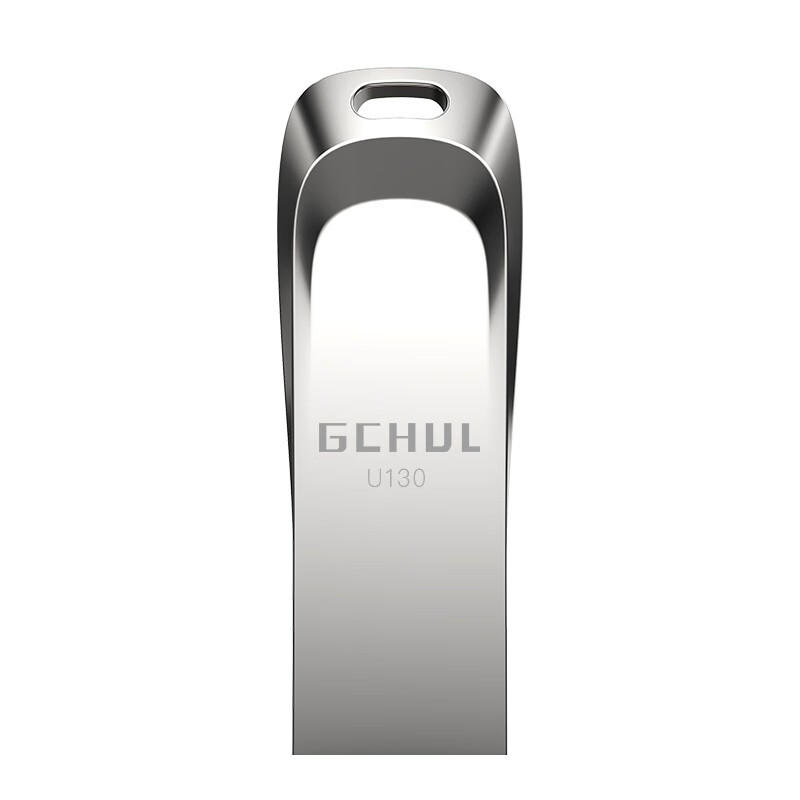杰储(GCHUL) U130 旭日系列 64G USB3.1 防水防震高速U盘/优盘 (计价单位:个) 银色