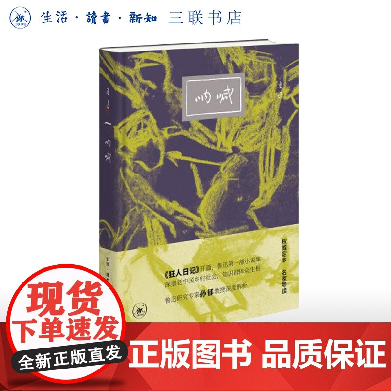 呐喊 鲁迅 著 权威定本 名家导读 鲁迅研究专家 孙郁 教授深度解析狂人日记开篇 三书书店店